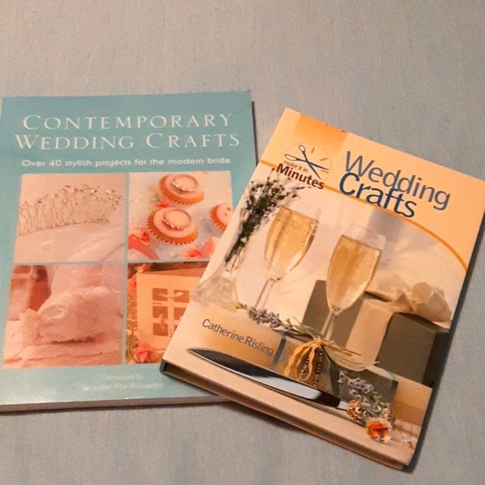 2 Wedding Crafts Books